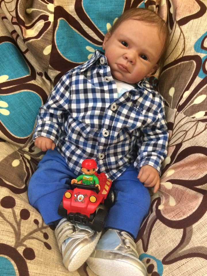 Малыш Trey — Куклы Реборн (Reborn): работы мастеров (фото 7)