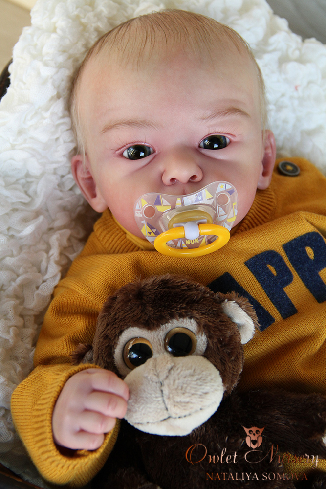 Тимофей. Кукла реборн Наталии Сомовой (фото 5)