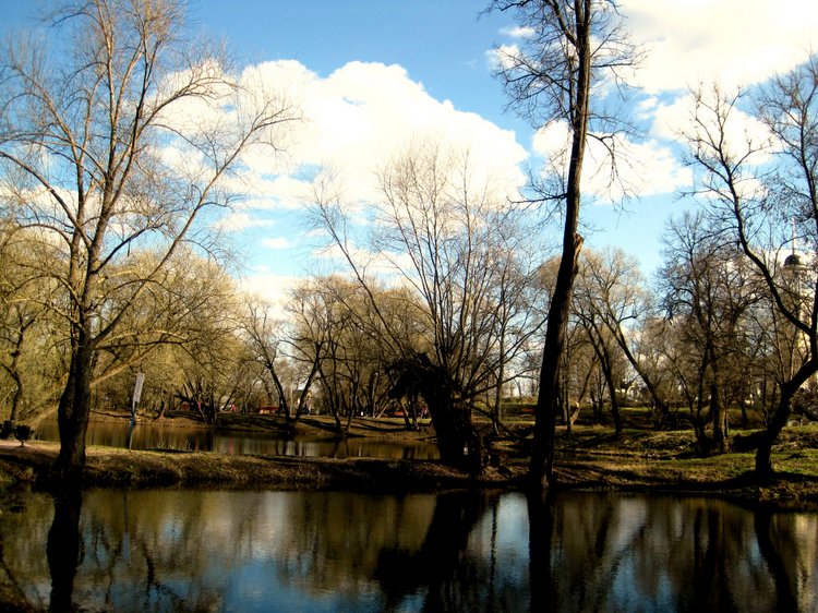 Прогулка в парке. Галочка - коллекционная куколка Дианы Эффнер