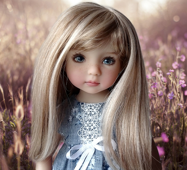 Бьянка лето и цветы — Куклы Dianna Effner (Эффнер) из винила: Little Darling (фото 8)