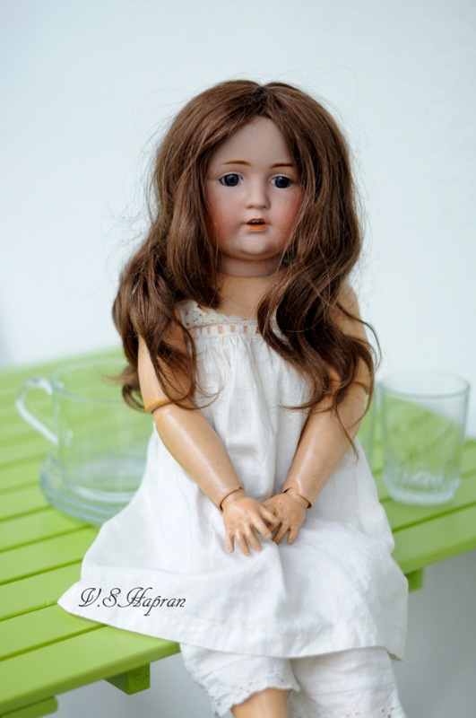 Море и лимоны — Антикварные куклы Kestner (Кестнер) JDK: Хильда (фото 5)