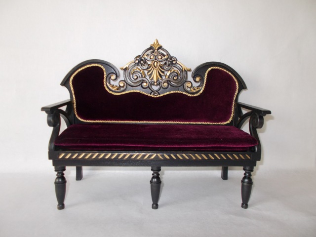 Мебель из натурального дерева масштаб 1/4 (фото 10)