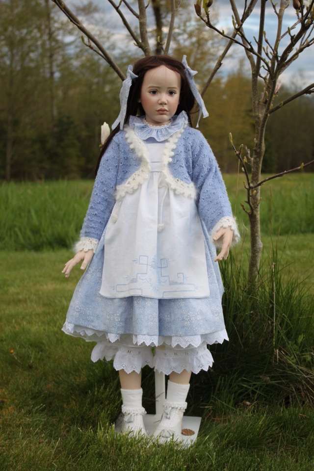 Процесс создания фарфоровых кукол - Джинн Гросс (Jeanne Gross). Часть Часть седьмая - Дети Цветов