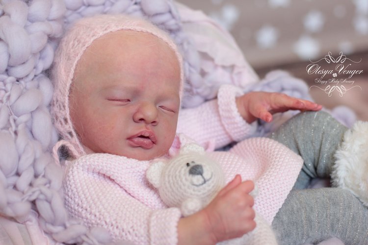 Моя Джульетта, мой котенок! Кукла реборн Олеси Венгер