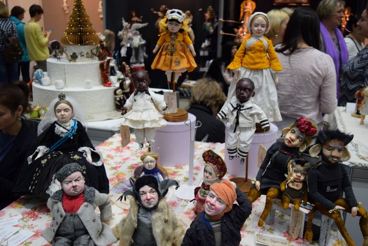VIII Московская международная выставка Искусство куклы. Таланты и поклонники. Часть I