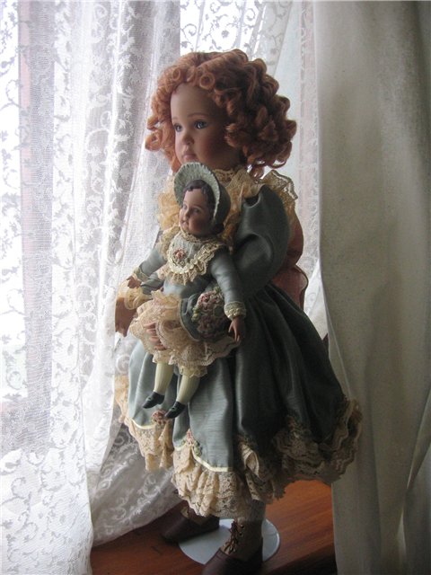 Мои красавицы: Алекс и Эмили. Фарфоровые куклы