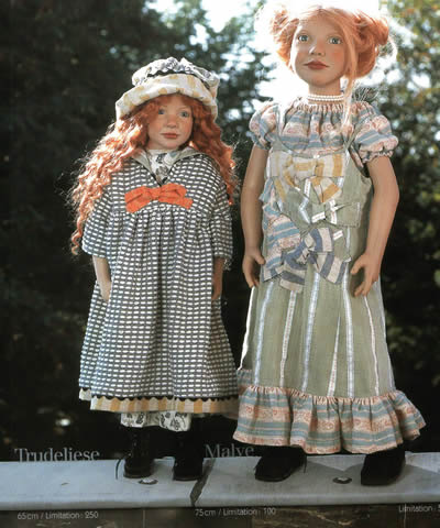 Коллекционные куклы Цвергназе ZWERGNASE из коллекции 2004 года (фото 4)