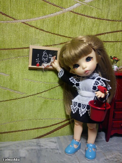 Манюня-ученица или BJD PukiFee Ante играет в школу | Бэйбики Манюня-ученица или BJD PukiFee Ante играет в школу (фото 6)