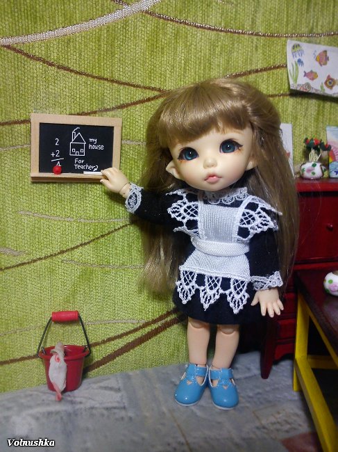 Манюня-ученица или BJD PukiFee Ante играет в школу | Бэйбики Манюня-ученица или BJD PukiFee Ante играет в школу (фото 3)