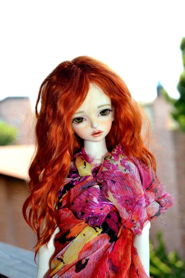 Поездка к морю нашей BJD-красавицы Dune от Soom