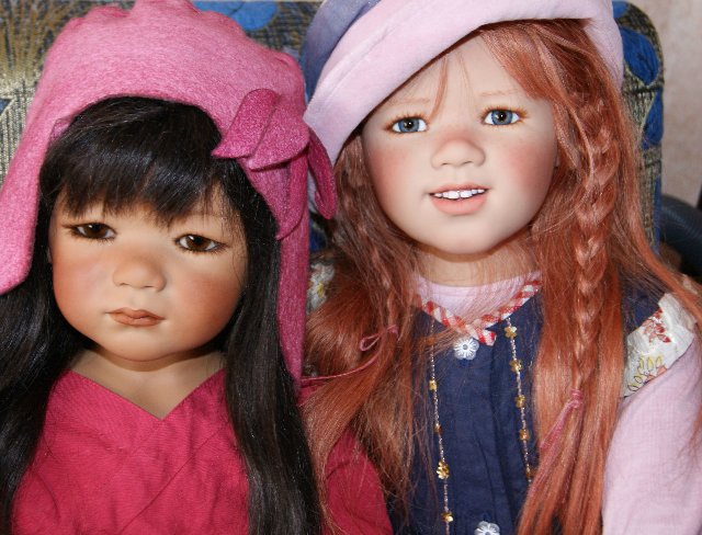 Цветничок красавиц от Annette Himstedt