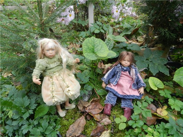 Мои крохотульки на природе. Клубные куколки от Аннет Химштед (фото 8)