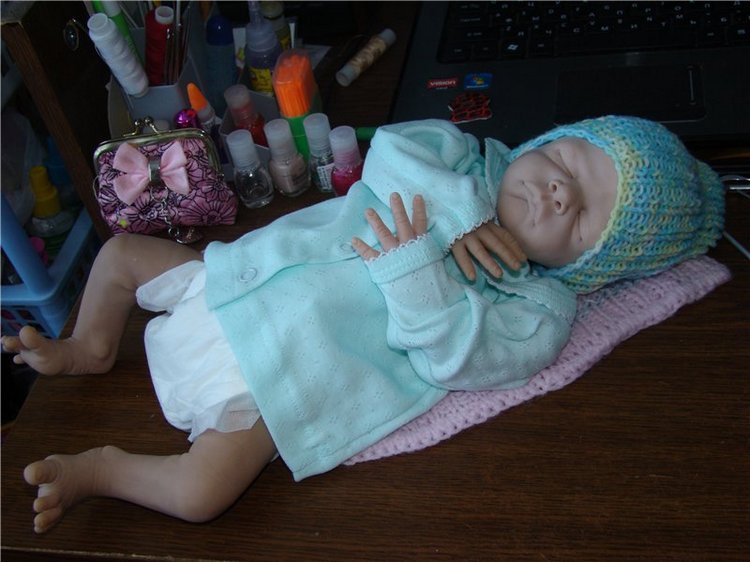 Матвей - третий силиконовый малыш Кондрашовой Ирины (фото 3)