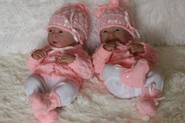 Кукляшечки близняшечки... Куколки реборн Виктории Вишни