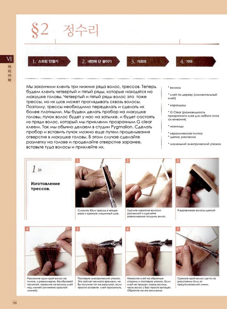 Делаем паричок и шьем авторскую обувь для куклы легко! Мастер класс от YOSHINDA STILE (фото 3)