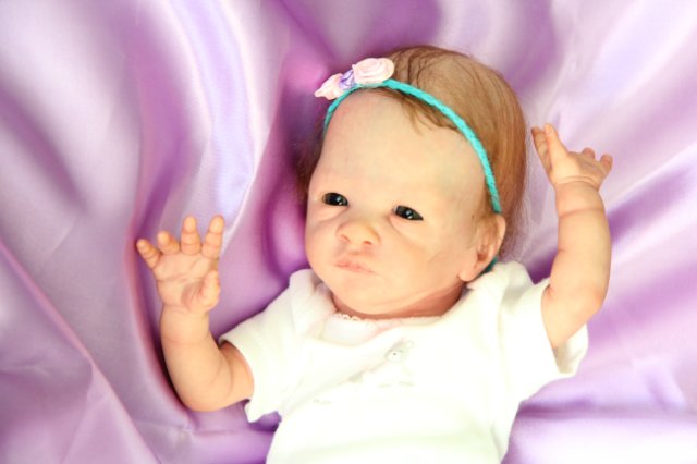 Крошка Мэгги. Кукла реборн Саутер Антонины