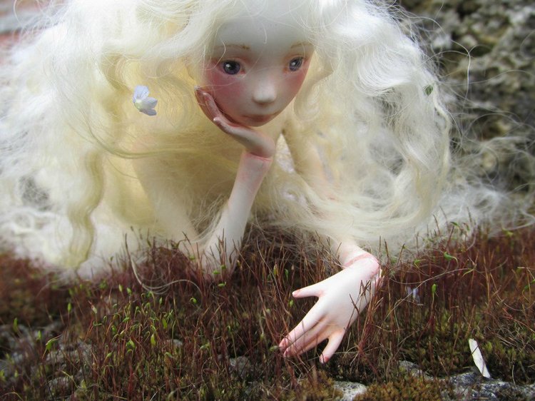 Малышка Хагу и ее сестренки. Шарнирные авторские куклы