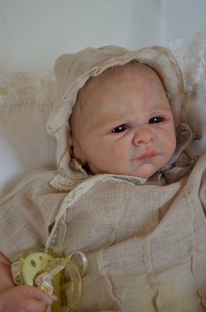 Сыночек Мишель. Автор куклы реборн Маша Силукова (фото 3)