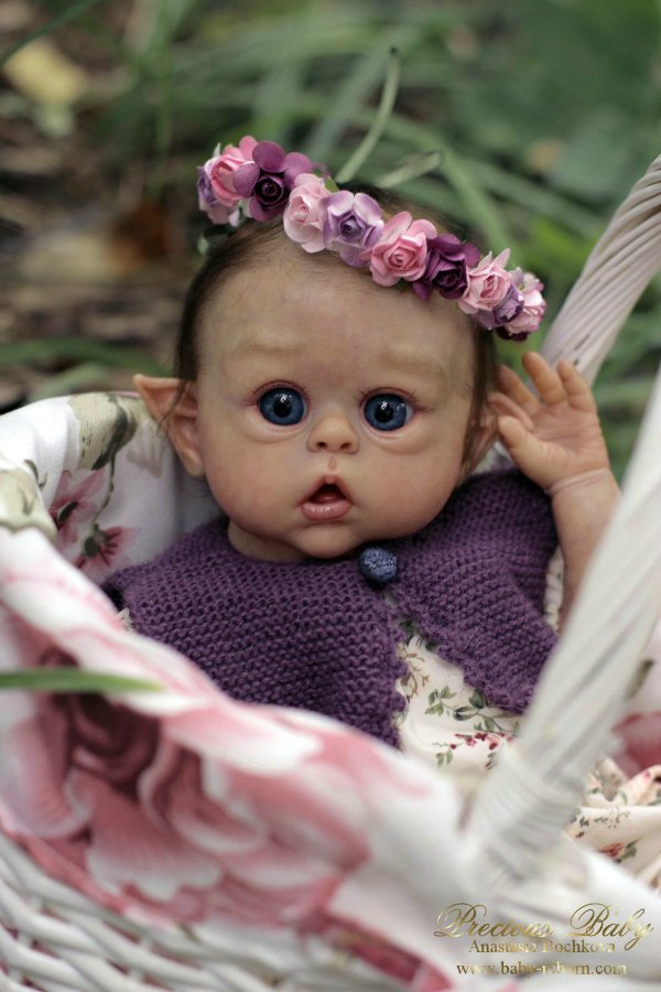 Сказочная малышка Офелия! Кукла реборн Анастасии Бочковой | Бэйбики Сказочная малышка Офелия! Кукла реборн Анастасии Бочковой