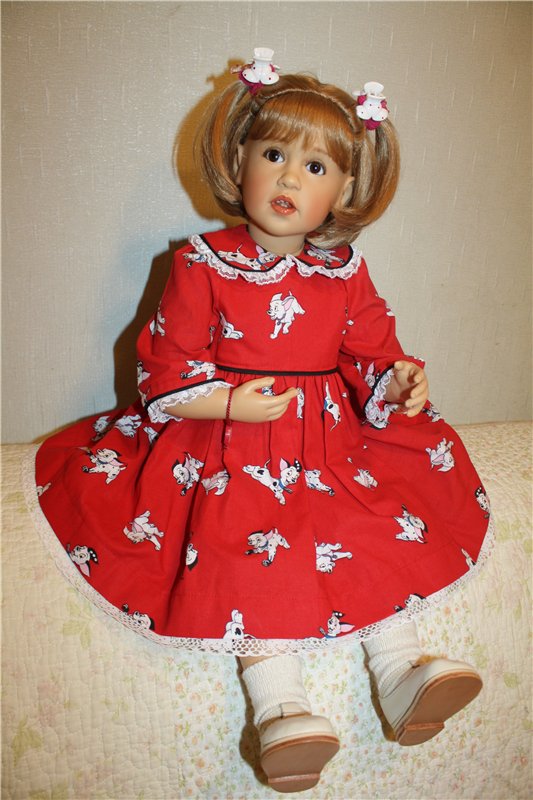 Третья часть. Моя Тува блондиночка от автора Sissel Skille, в новом наряде (фото 4)