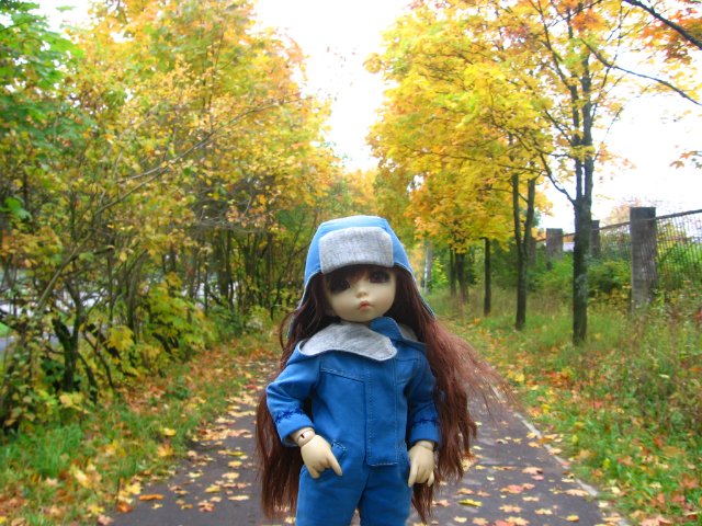 Осенняя прогулка Мини и Мики (фото 4)