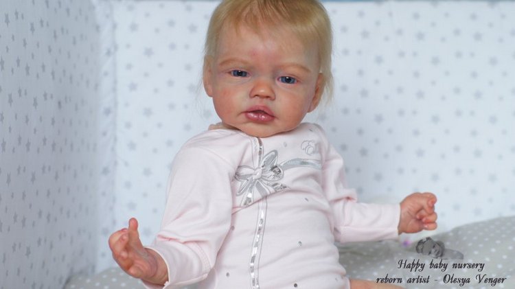 Моя маленькая Бэль. Кукла реборн Олеси Венгер