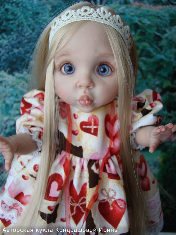 Сказочная девочка на заказ. Авторская кукла Кондрашовой Ирины (фото 9)