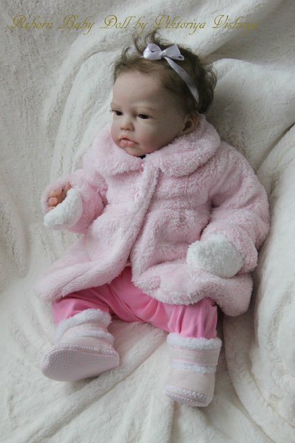 Кайли... Куколка реборн Виктории Вишни