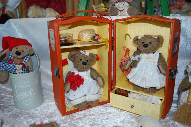 Выставка TEDDYBÄR TOTAL в Мюнстере 2015. Часть первая - мишечная. Фоторепортаж