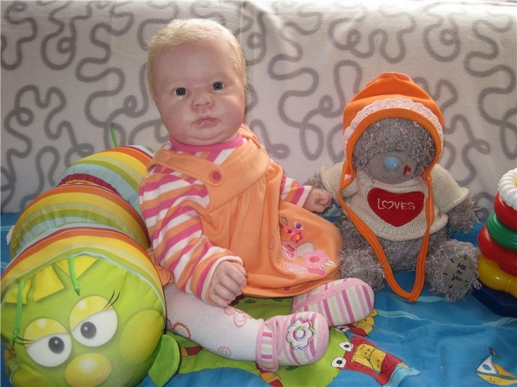 Катюша и Тимурчик. Куклы реборн Ольги Астаповской (фото 4)