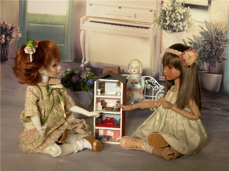 Лето в Провансе или мои любимые девочки от Dust of Dolls