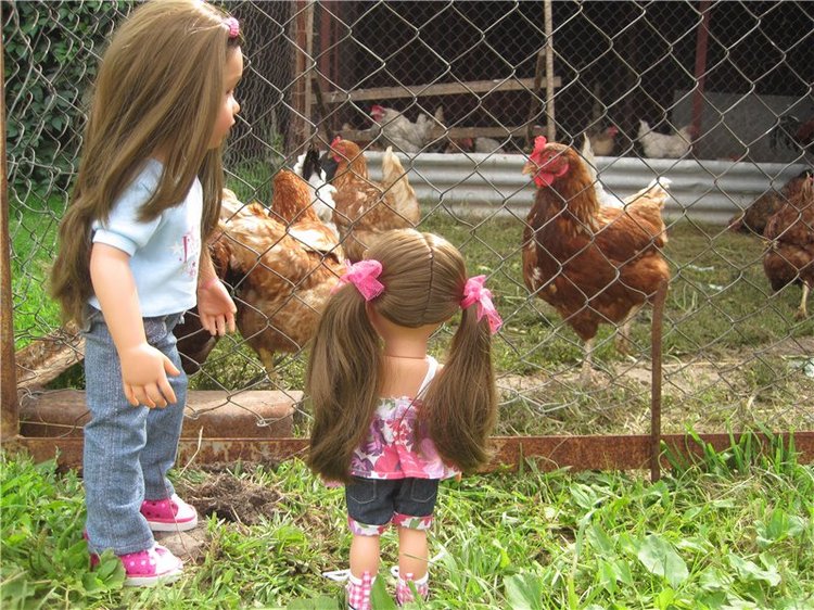 Сестрёнки. Куклы Готц Алиса и Оленька