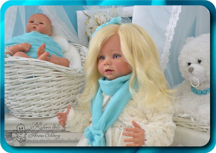 Моя бирюзовая ВАСИЛИСкА (молд Bonnie by Linda Murray) (фото 6)