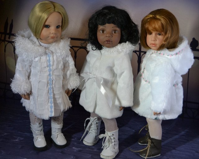 Зимние модницы — Одежда и обувь для кукол своими руками: фото