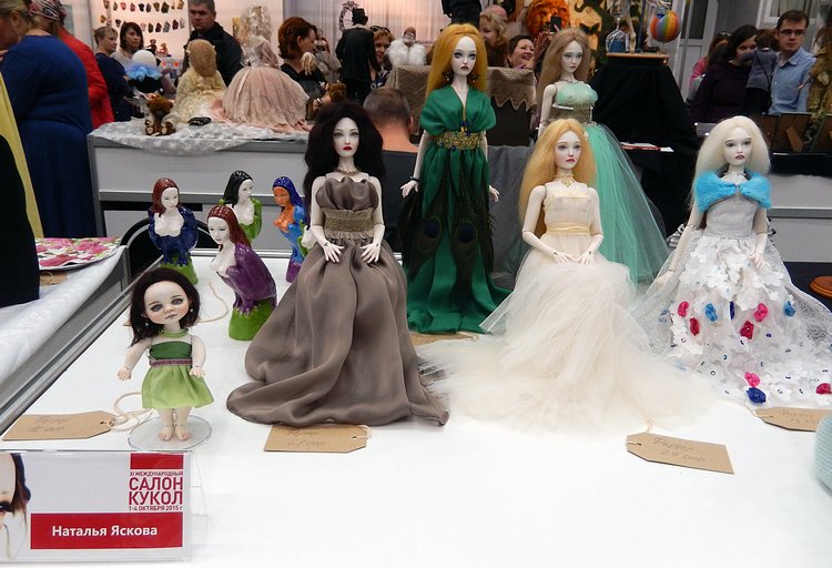 XI Международный Салон кукол на Тишинке в Москве 2015. То, что увидел мой фотоаппарат... Фотоотчет