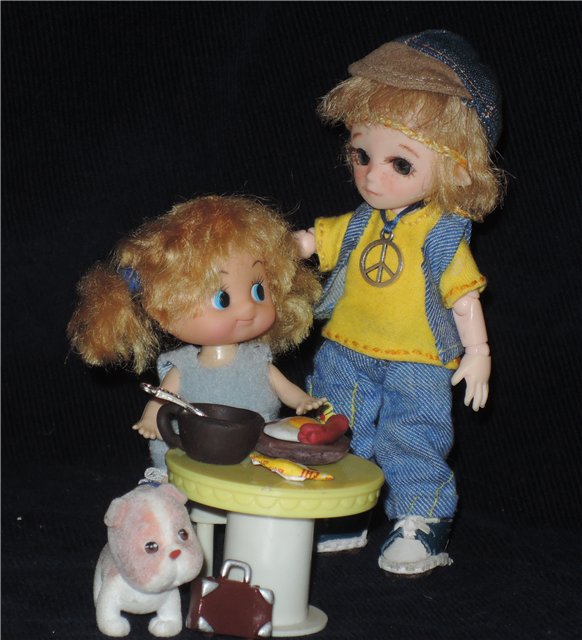 Дилька знакомится — Куклы и тела Obitsu (Обитсу): 1/6 (фото 4)