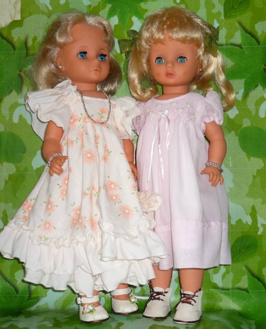 От внучки к кукле - перешиваем детские платья (фото 10)