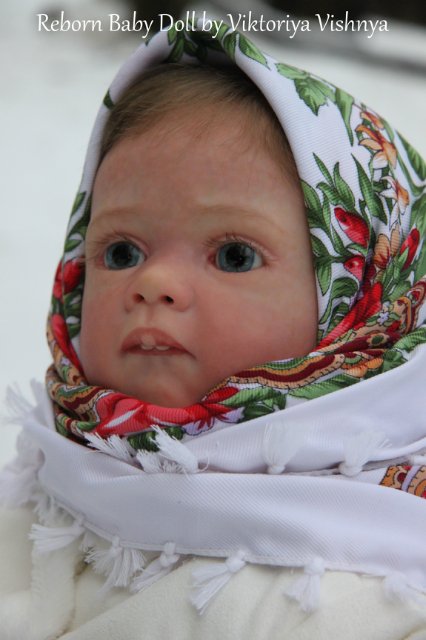 Настенька из сказки Морозко! Куколка реборн Виктории Вишни
