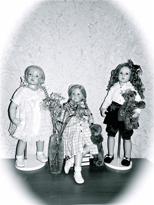 Hildegard Gunzel. Черно-белая сказка