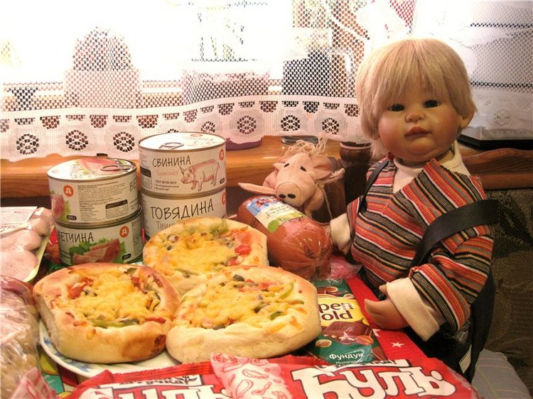 Пончик Эдер. Радость встречи. Коллекционна кукла Susi Eimer (фото 5)