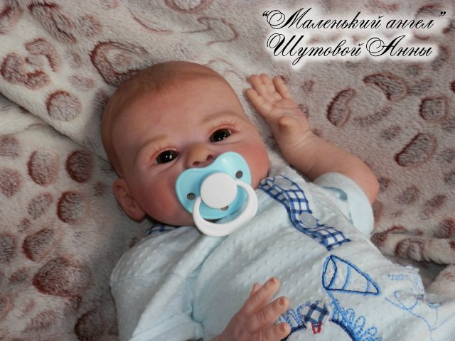 Маленький мужичок-хомячок Мишенька. Кукла-реборн Шутовой Анны (фото 5)