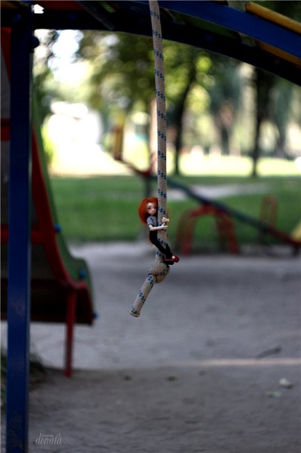 Непоседа Фиби. Авторская бжд-мышка Лидии Снуль (фото 9)