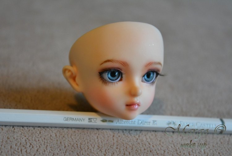 Мейк-ап/маникюр/педикюр для Momocolor BJD (фото 2)