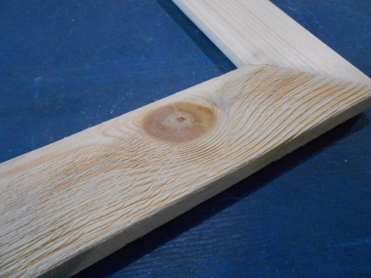 Старим деревянную рамку - мастер класс (фото 5)