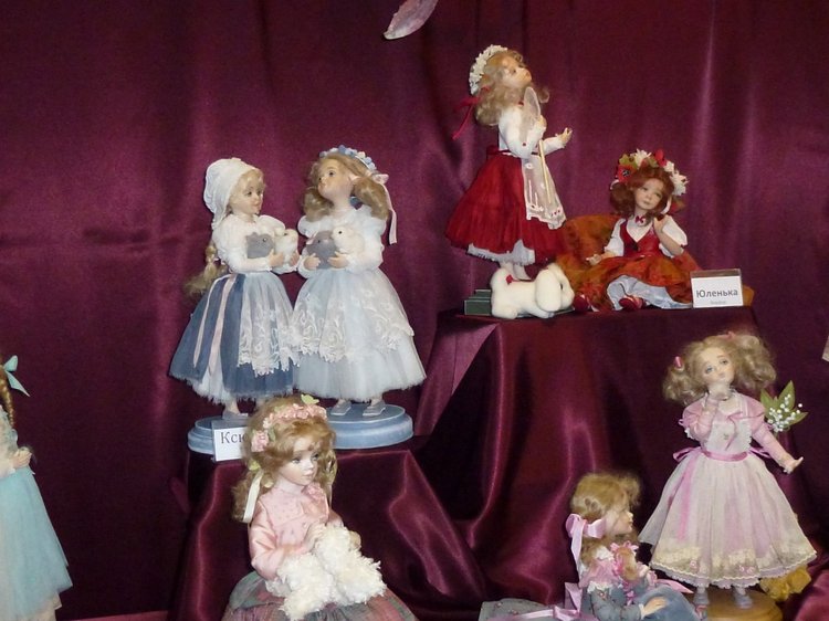 Весенний Бал Кукол на Тишинке: Куклы