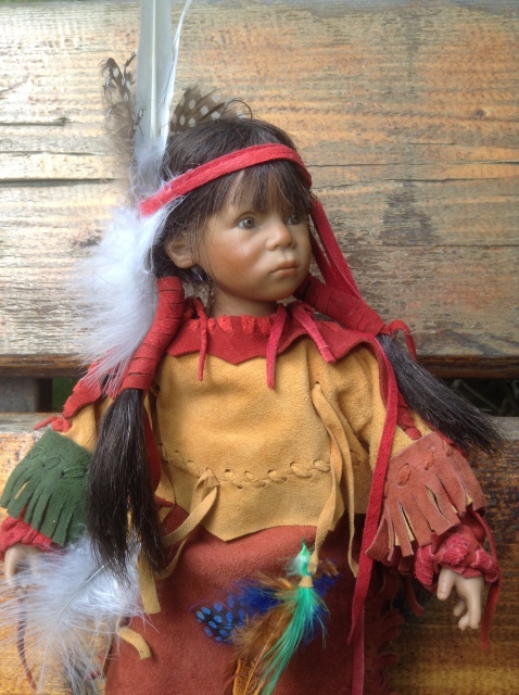 Девочка Индеец Дернеа - Kleine Dernea Himstedt Club 2005 год (фото 6)