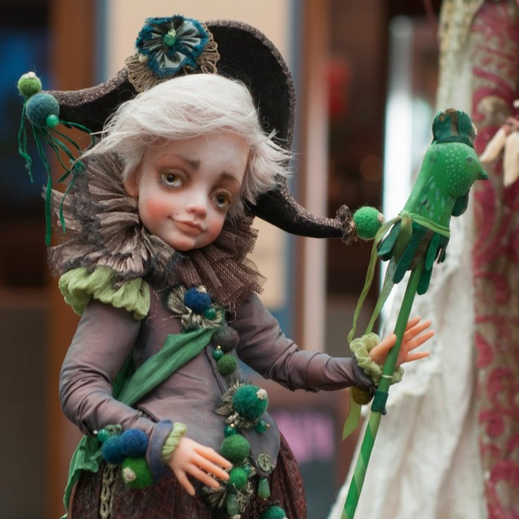 «Весенний бал авторских кукол на Тишинке» 2017. [Часть I]