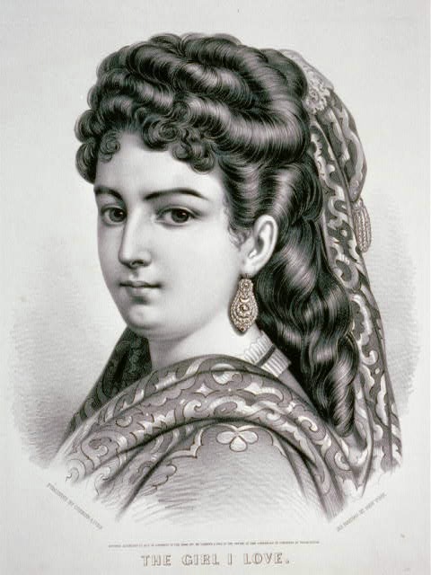 Дамы 19 век. Из французских модных журналов (фото 3)