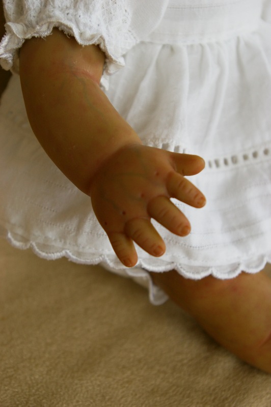 "Новая жизнь забытой куклы" Малышка готова (фото 3)