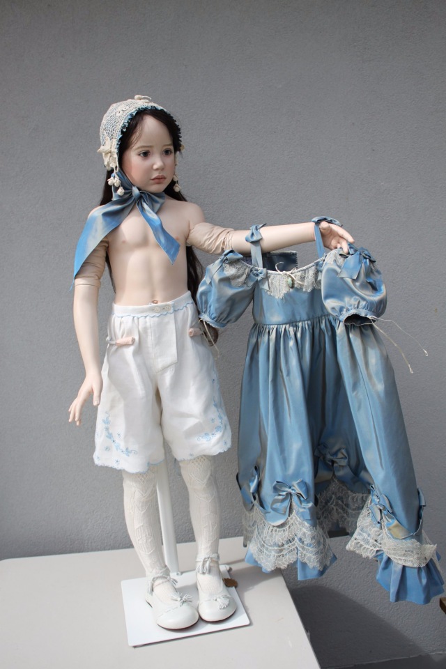 Процесс создания фарфоровых кукол - Джинн Гросс (Jeanne Gross). Часть пятая: Машина времени